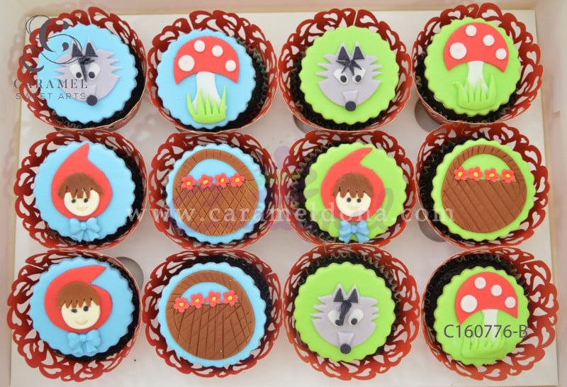 c160776-b.jpg Little Red Riding Hood Cupcakes - Image 1