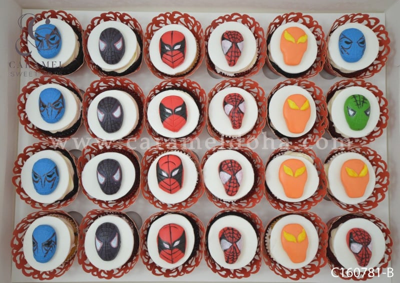 c160781-b.jpg Super Heroes Cupcakes - Image 1