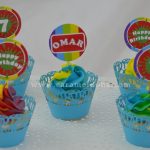 Rainbow Themed Cupcakes