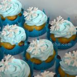 Snowflakes Cupcakes