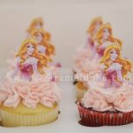 Aurora of Sleeping Beauty Cupcakes