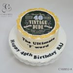 40th Birthday Cake