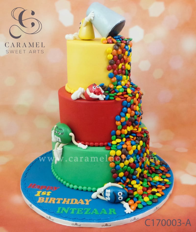 c170003-a.jpg M&Ms Cake - Image 1