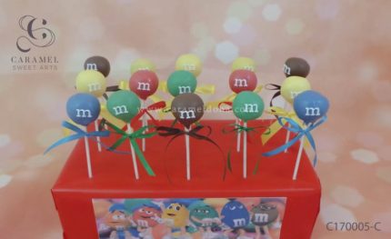 M&Ms Cakepops