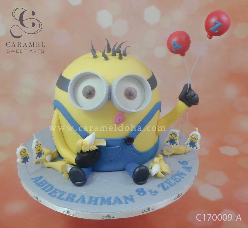 c170009-a.jpg 3D Minion Cake - Image 1