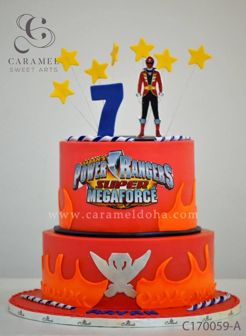 c170059-a.jpg Power Rangers Cake - Image 1