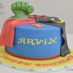 Super Heroes Cake