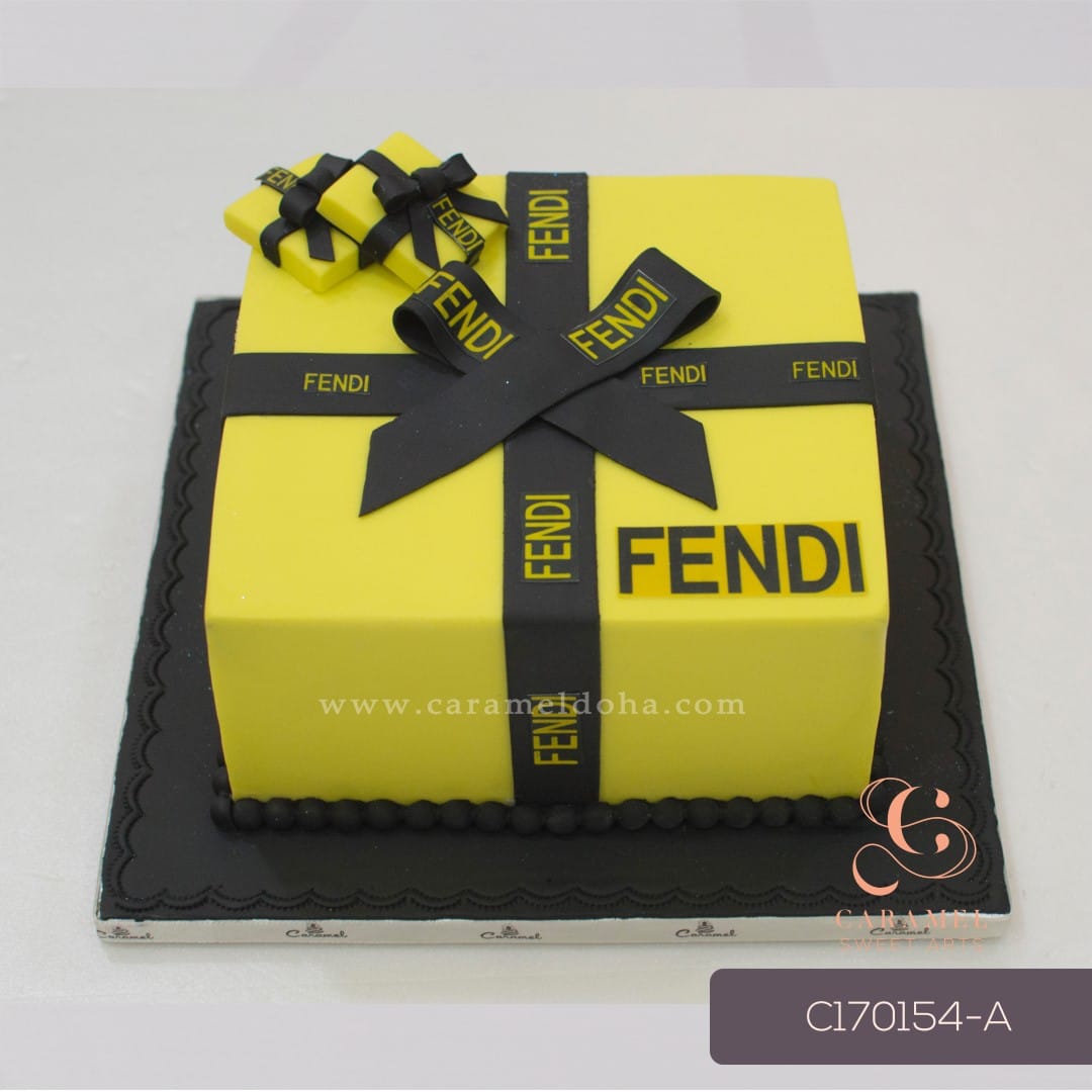 c170154-a.jpg Fendi Themed Cake - Image 1