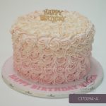 Buttercream Rosette Cake