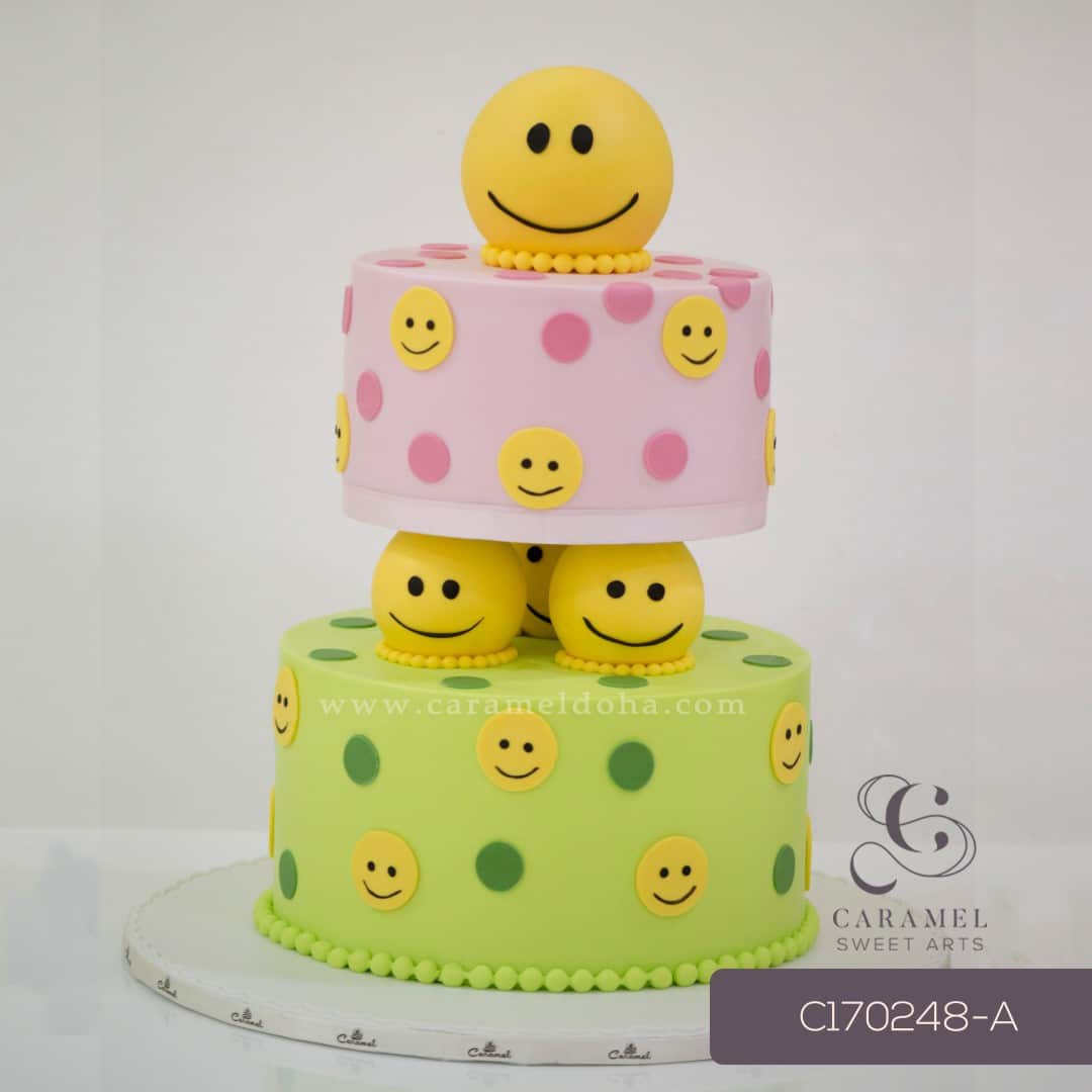 c170248-a.jpg Emoji Themed Cake - Image 1
