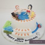 Men with Ladies Cake