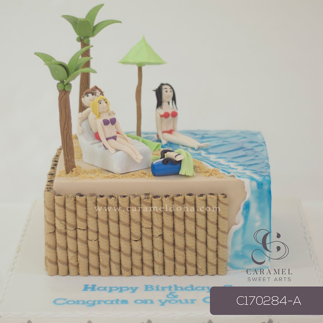 c170284-a.jpg Men with Ladies Cake - Image 1