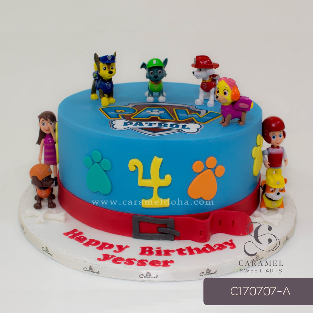 c170707-a.jpg Paw Patrol Themed Cake - Image 1