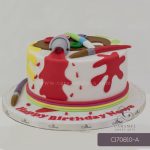 Painter Themed Cake