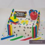 Back to School Themed Cake
