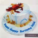 Crab Themed Cake