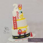 Fire Truck Cake