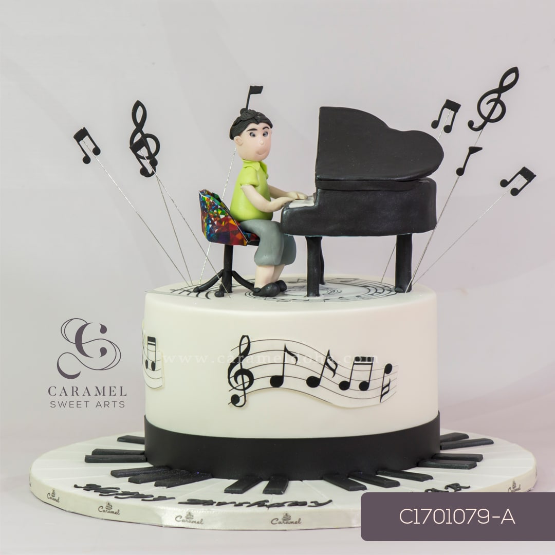 c171079-a.jpg Music Themed Cake - Image 1
