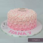 Buttercream Rosette Cake