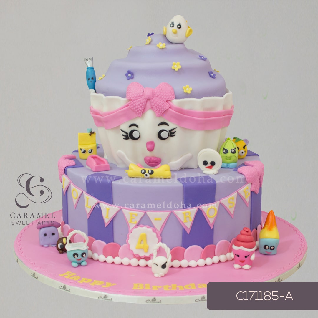 c171185-a.jpg Shopkins Themed Cake - Image 1