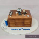Office Table Cake