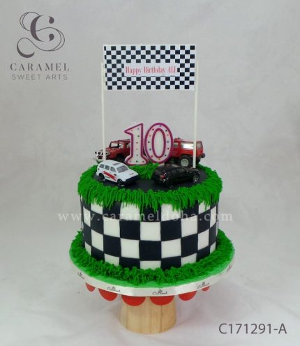 Cars Themed Cake