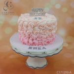Rosette Buttercream Cake