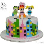 PowerPuff Cake