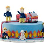 Sam the Fire Fighter Cake