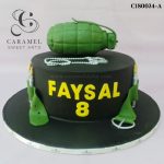 Soldier Granade Cake