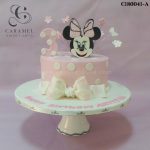 Minnie Mouse Themed Cake