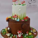 Woodland Themed Cake