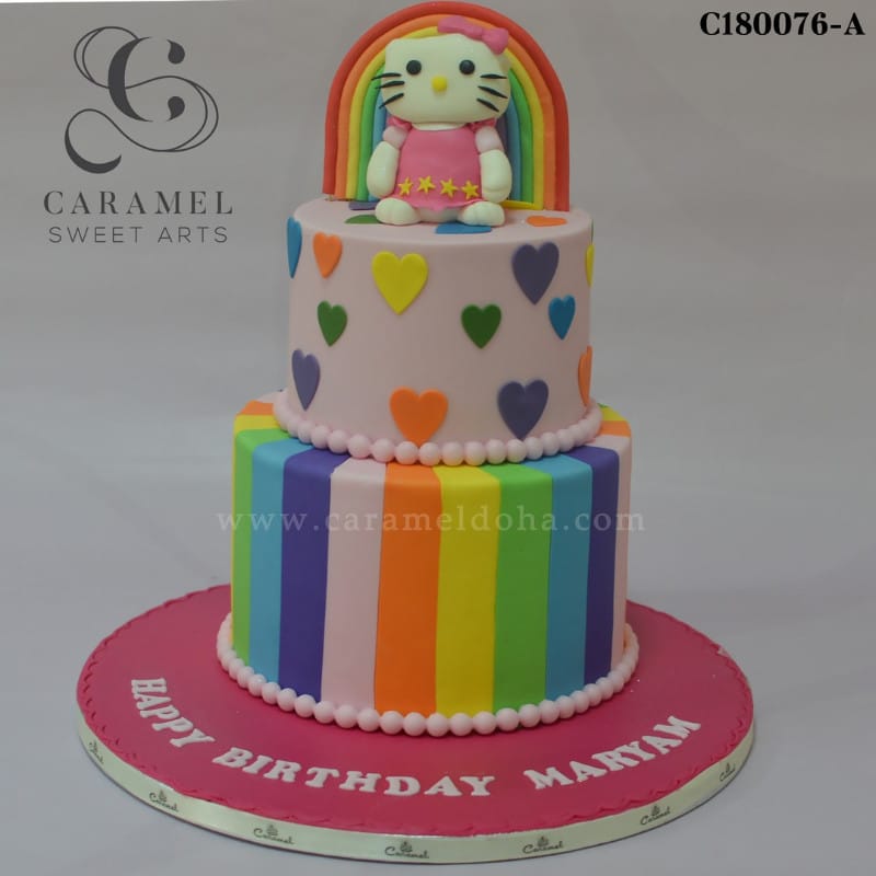c180076-a.jpg Hello Kitty Cake - Image 1