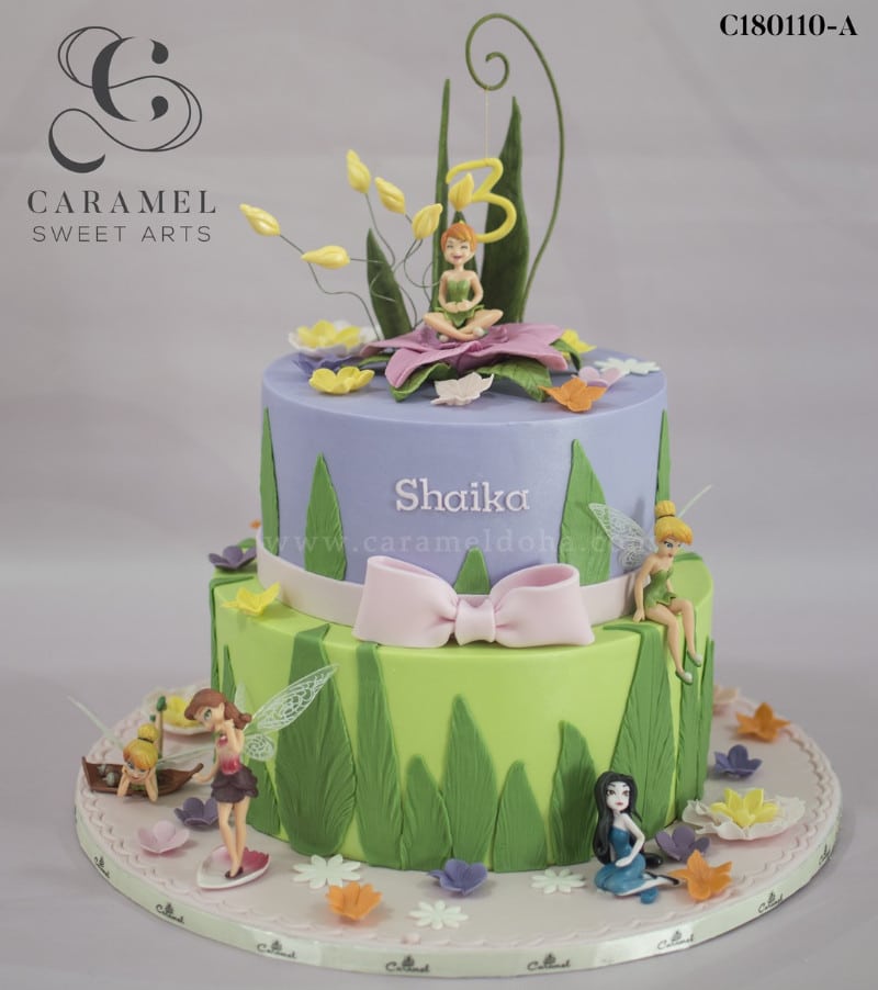 c180110-a.jpg Tinkerbell Cake - Image 1