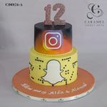 Social Media Cake