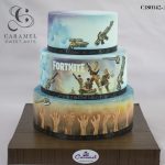 Fortnite Themed Cake