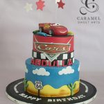 McQueen Themed Cake