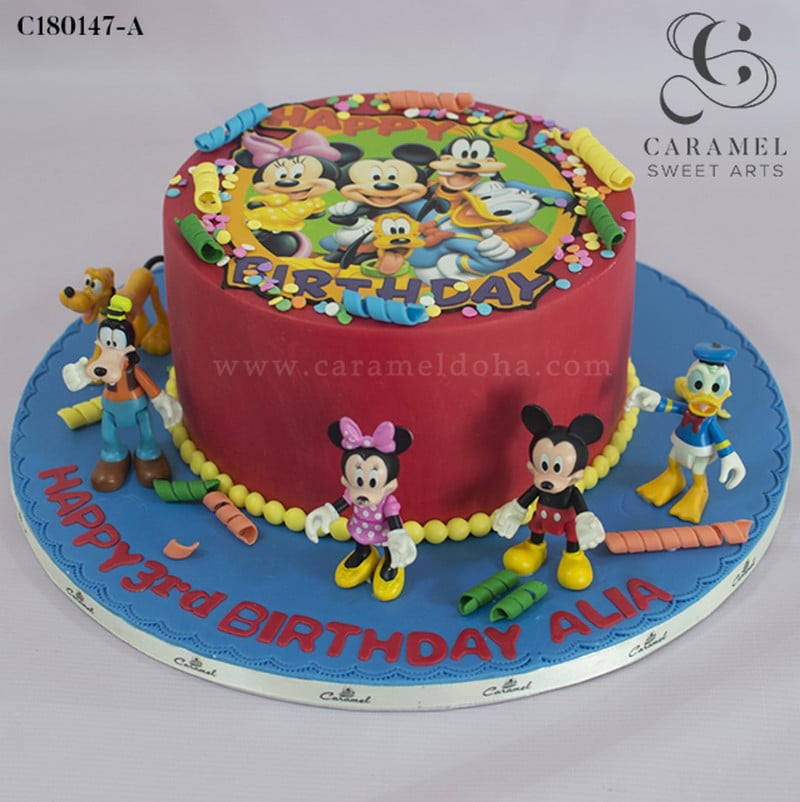 c180147-a.jpg Mickey Mouse Clubhouse Cake - Image 1
