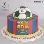 Football Club Barcelona (FCB) Cake