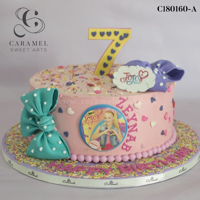 c180160-a.jpg Jojo Siwa Cake - Image 1