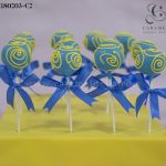 Blue & Yellow Cakepops