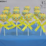Yellow Decorated Cakepops