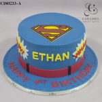 Superman Cake