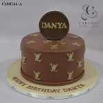 Louis Vuitton Themed Cake