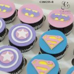 Girl Super Heroes Cupcakes