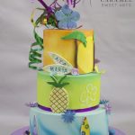 Hawaiaan Themed Cake