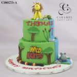 Safari Animals Cake