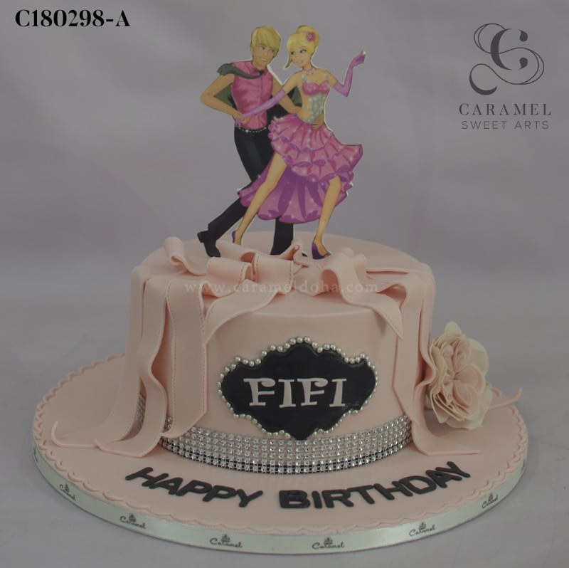 c180298-a.jpg Dancing Couple Cake - Image 1