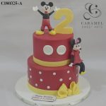 Mickey & Minnie Mouse Cake