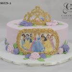 Disney Princesses Cake